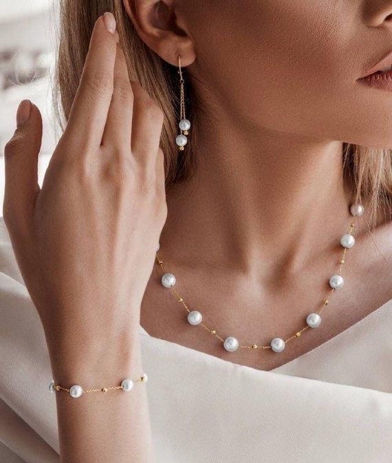 ＊ネックレス・ブレスレット・イヤリングのセット フォースメント Forcement 4点セットネックレス・ブレスレット・両