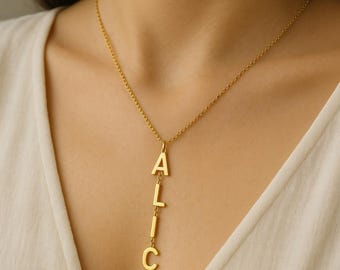 Benutzerdefinierte Namenskette, 925 Sterling Silber Namenskette, personalisierte Namenskette, Geburtstagsgeschenk für sie, Muttertagsgeschenk, Geschenk für Mama