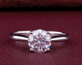 IGI Certified 1.50CT Lab Diamond Engagement Ring