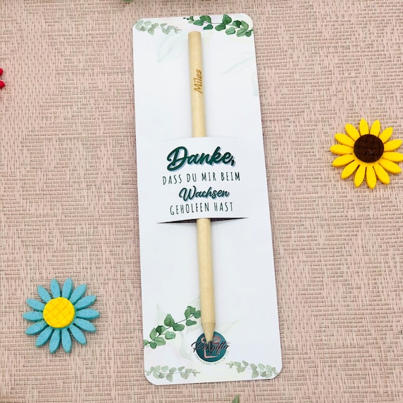 Dankeskarte Für Lehrer 'Thank You For Bee-ing My Teacher' – Mit Rotem Umschlag, 10,2x15,2 Cm
