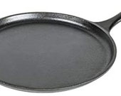 Cast Iron Griddle, Round, 10.5 Inch , Cookware , Grill, Cake , Cooking , İron Cast gift for kitchen