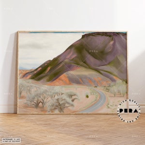 Original Georgia O'keeffe Exhibition Poster - New York