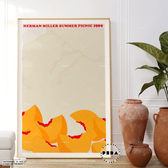 Herman Miller Poster, Stephen Frykholm, 1942, Mid-century
