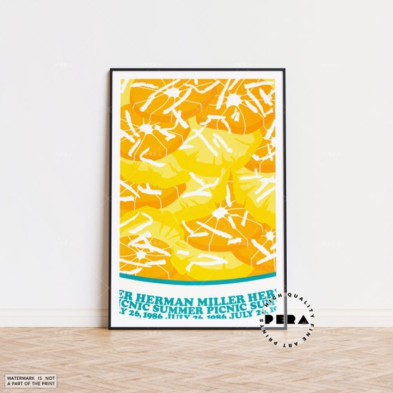 100 years of Herman Miller (ハーマンミラー)ポスター 限定品100 YEARS OF HERMAN MILLER（ハーマンミラー） ポスター
