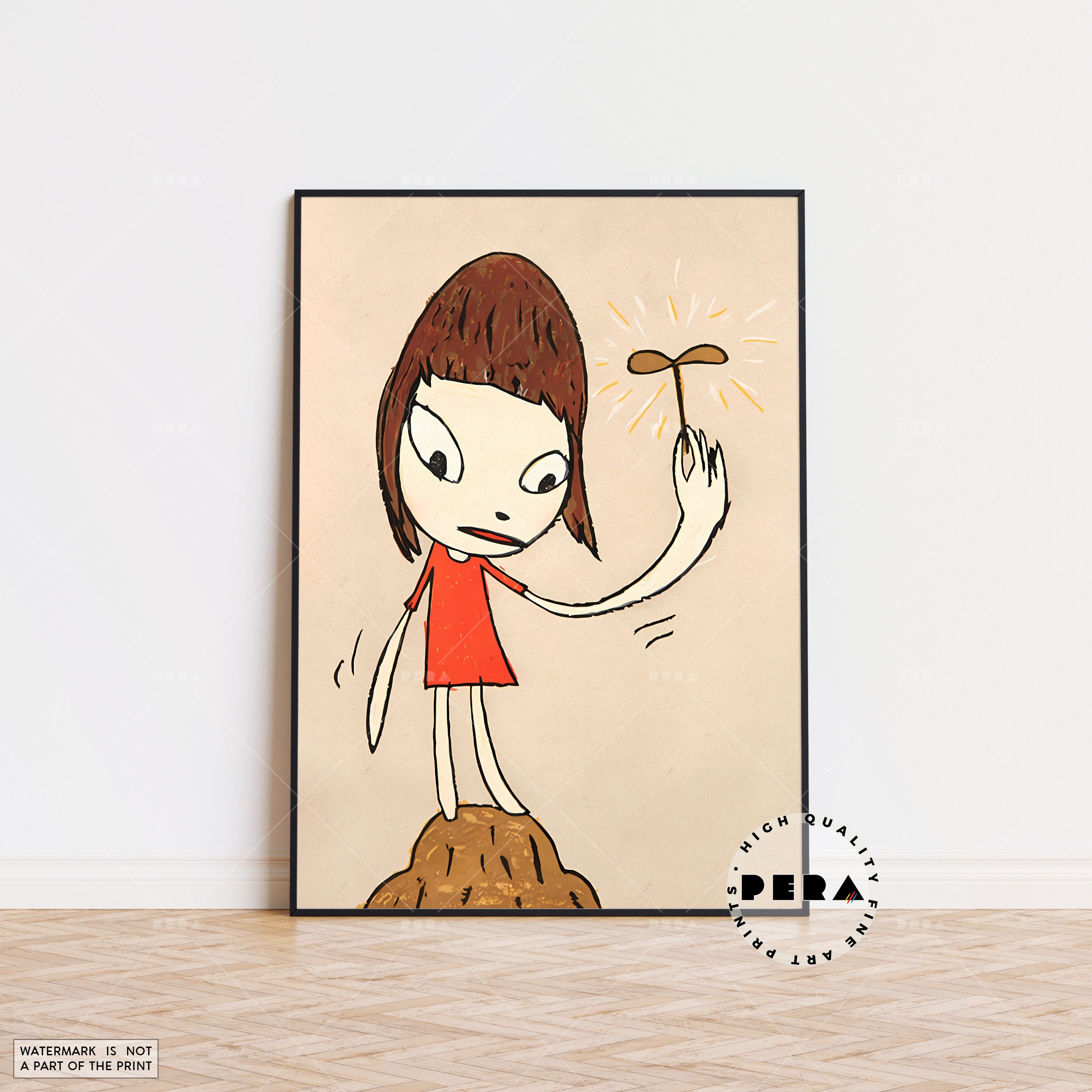 模写 奈良美智 Yoshitomo Nara The Little Pilgrim Night Walking