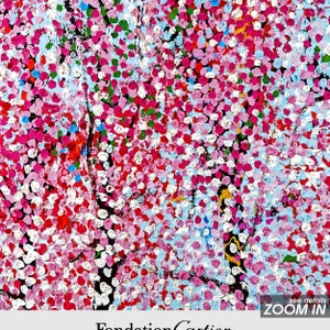 Damien Hirst Print, Damien Hirst Cherry Blossoms Poster, Fantasia Blossom, Exhibition Poster, Museum Poster, Art Print, Limited Edition image 7