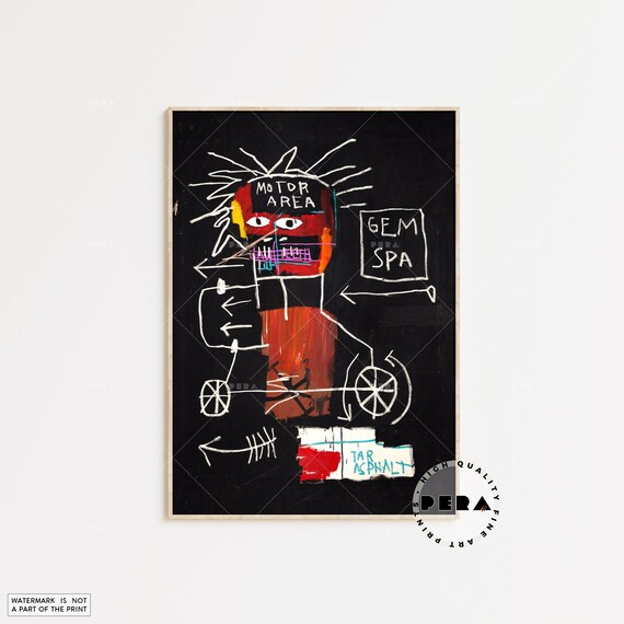 バスキア: 展覧会 ポスター バスキア展 ポスター JEAN MICHEL BASQUIAT