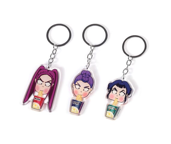 Kpop Demon Hunter Glitter Charms - Huntr/x - Etsy