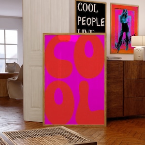 Arte gadiente, arte de los años 70, regalo espiritual, impresión de aura, cartel psicodélico, impresión hippie, cartel vintage, decoración de habitación psicodélica, arte de pared retro
