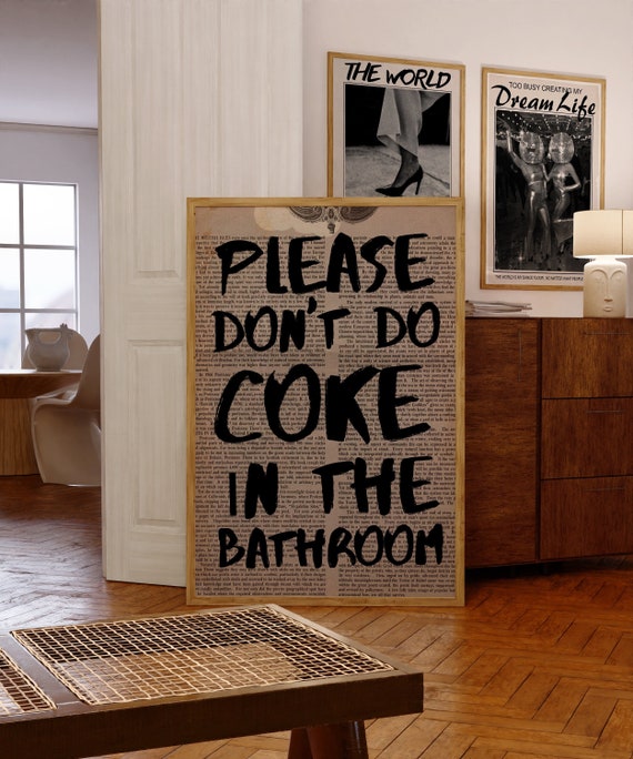 1970~ Wood Frame Vintage Poster