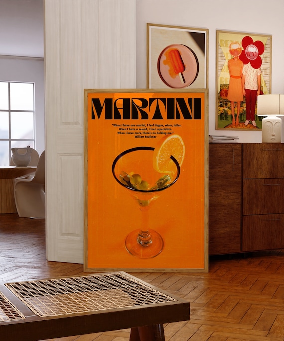 Martini Poster: 70s Retro Bar Wall Art (digital Download) - Etsy Martini Poster: 70s Retro Bar Wall Art (digital Download) - Etsy