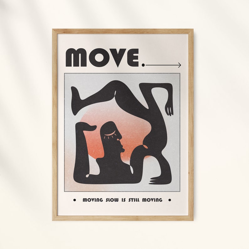 Aesthetic Home Decor, Dorm Poster, Minimalist Poster, Y2k Apartment Decor, Trendy Wall Print, Cute Wall Art, Trippy Wall Art, Psychedelic Wall Art, Self Affirmation Poster,Aura Poster, Funky Wall Decor, Gradient Wall Art, 70s Retro Print, Move Poster