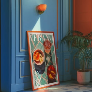 Vogue Magazine Poster, Dopamine Decor, Kitchen Wall Art, Trendy Poster, Psychedelic Wall Art, Y2K Apartment Poster, Summer Poster, Preppy Wall Print, Minimalist Wall Art, Green Wall Art, Trippy Wall Art, 70s Wall Art, Vogue Poster, Retro Wall Art