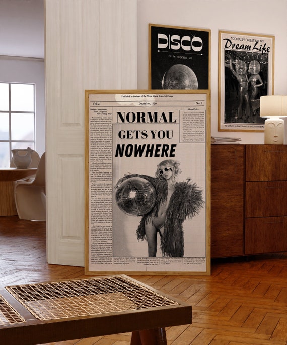 額縁 1970~ Wood Frame Vintage Poster 1970~ Wood Frame Vintage Poster