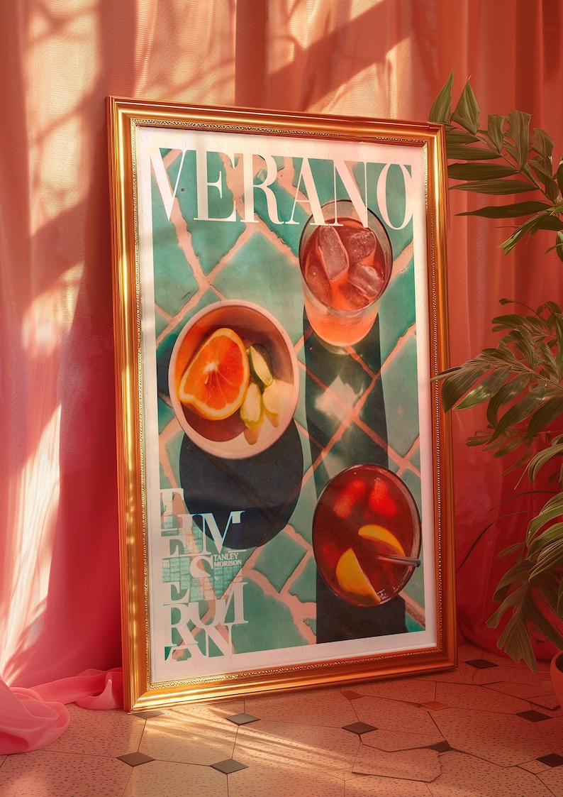 Vogue Magazine Poster, Dopamine Decor, Kitchen Wall Art, Trendy Poster, Psychedelic Wall Art, Y2K Apartment Poster, Summer Poster, Preppy Wall Print, Minimalist Wall Art, Green Wall Art, Trippy Wall Art, 70s Wall Art, Vogue Poster, Retro Wall Art