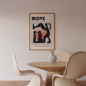 Aesthetic Home Decor, Dorm Poster, Minimalist Poster, Y2k Apartment Decor, Trendy Wall Print, Cute Wall Art, Trippy Wall Art, Psychedelic Wall Art, Self Affirmation Poster,Aura Poster, Funky Wall Decor, Gradient Wall Art, 70s Retro Print, Move Poster