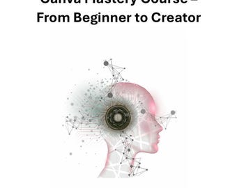 Kurs mistrzowski Canva: Projekty projektowania cyfrowego i podpowiedzi ChatGPT (do pobrania w formacie PDF)