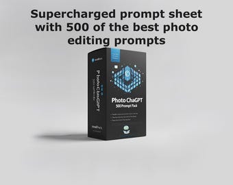 500 wskazówek dotyczących edycji zdjęć portretowych przy użyciu sztucznej inteligencji: MidJourney, DALL-E (plik PDF i dokument Word)