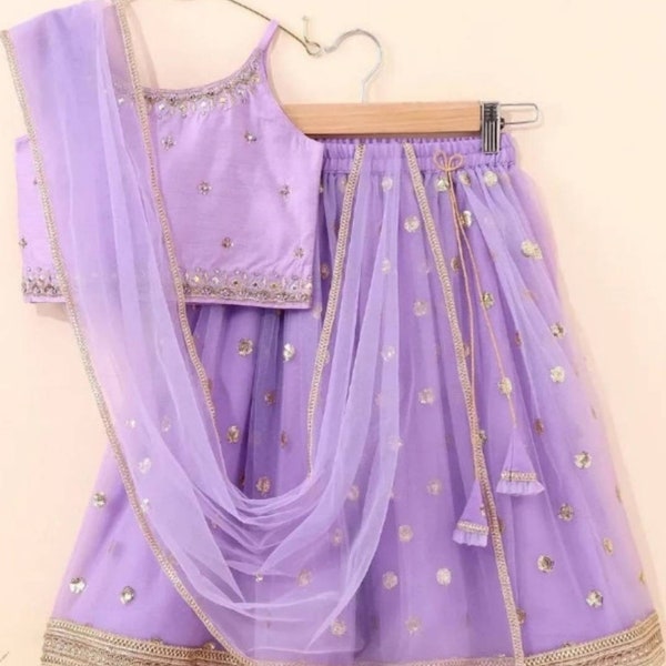 Custmize Color Kids Lehenga Choli, Kids Girls Dress, Indian Kids Dress, Kids Chaniya Choli, Party Wear, Ethnic Wear, Wedding Dress