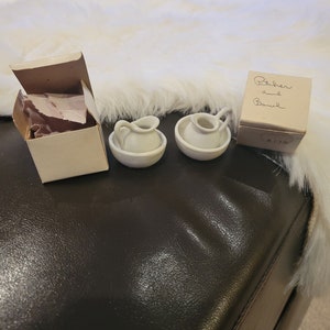 Dollhouse Pitcher and Bowl