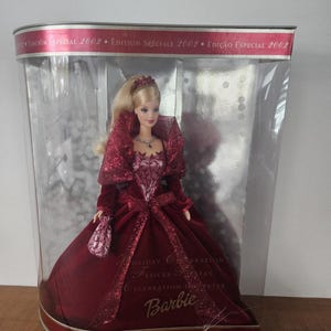 Special Edition 2002 Holiday Celebration Barbie