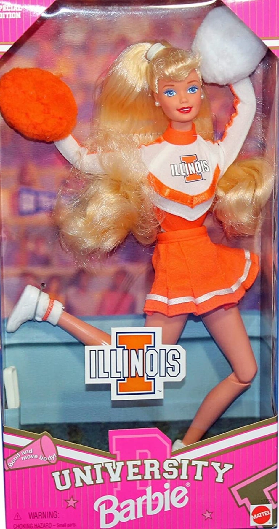げます ヤフオク! - Barbie University Clemson Cheerleader Doll になります