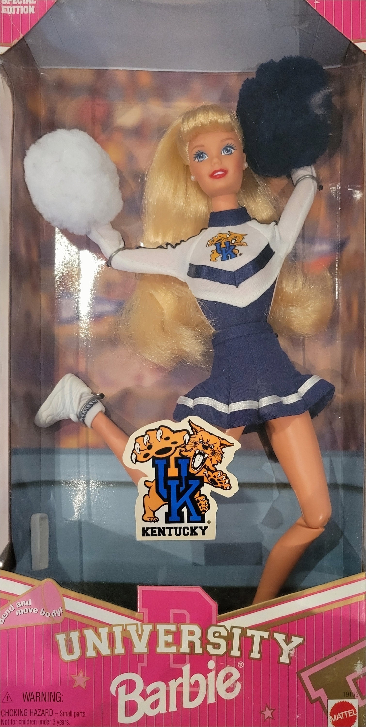 University Virginia Barbie Cheerleader Doll並行輸入