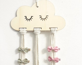 Hair Clip Storage Nursery Decoration - Personalized