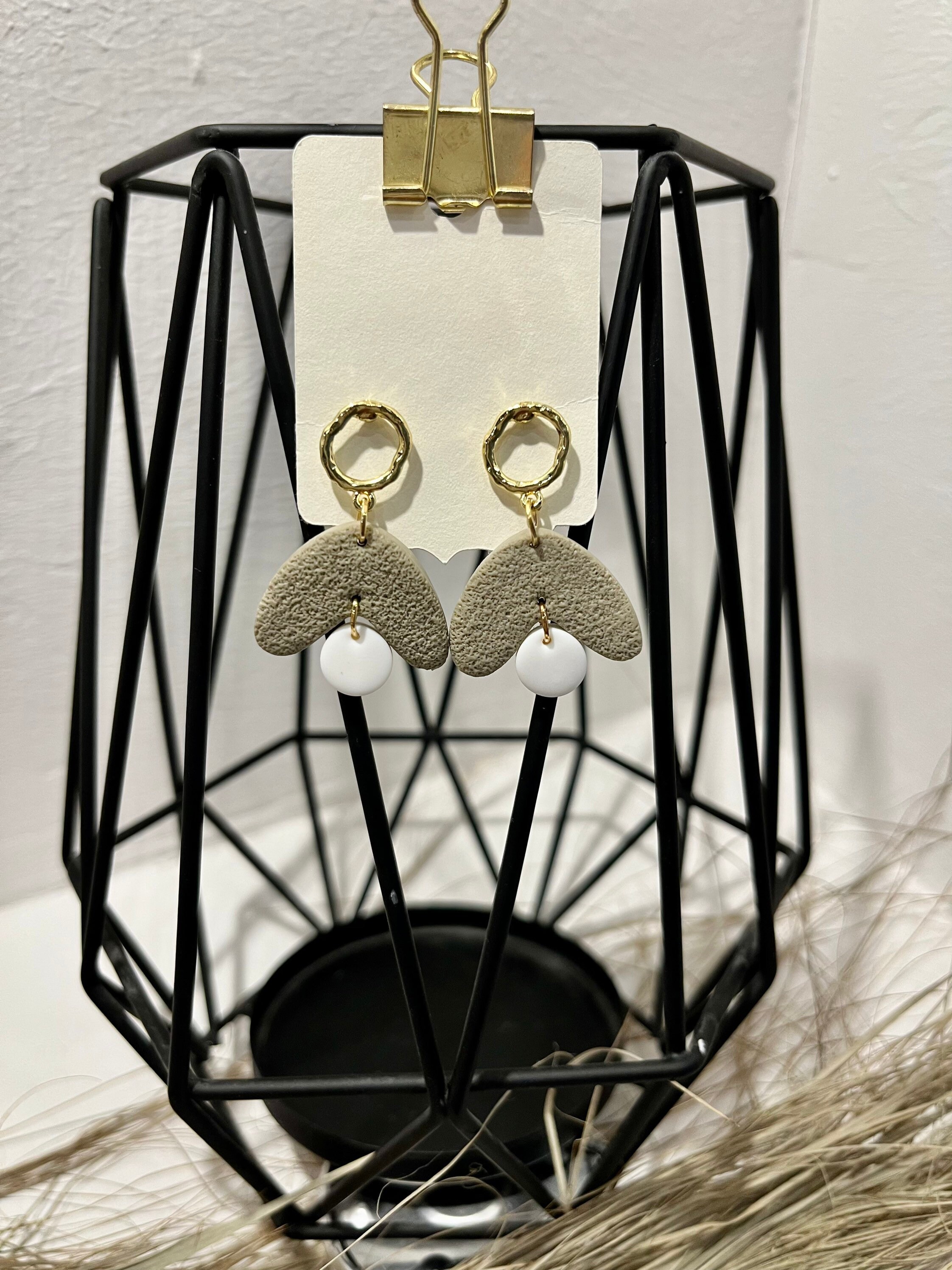 Vintage Metallic Münze Ohrring Und Halskette Set Schmuckset Boho-Stil Bib Front 