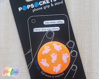 Halloween Shapes Phone Grip | Badge Reel Resin