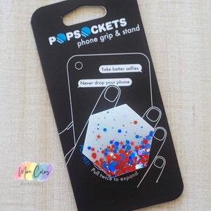 Memorial & Fourth of July Phone Grip | Badge Reel Resin