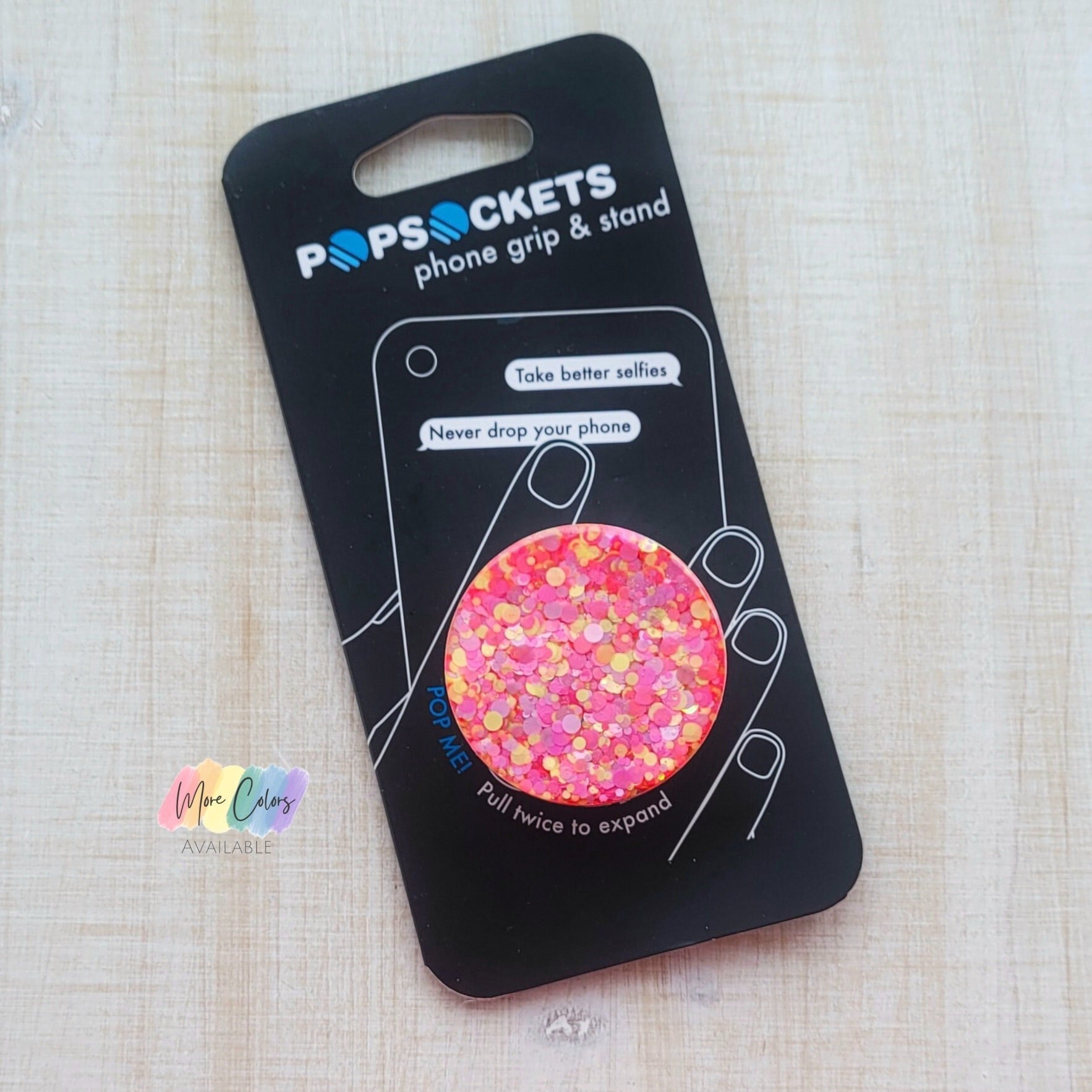  Pepperoni Pizza popsocket PopSockets PopGrip: Swappable Grip  for Phones & Tablets : Cell Phones & Accessories