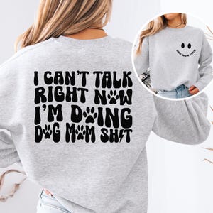 Can&#39;t talk right now I&#39;m busy doing dog mom png,busy doing dog mom png,dog mom png,pink leopard dog mom png,paw dog png,messy bun dog mom