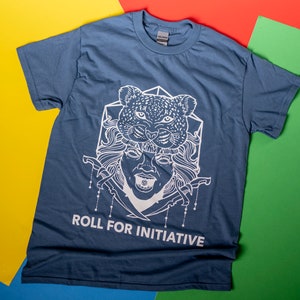 Dungeons & Dragons T-Shirt Roll for Initiative DnD Unisex T-Shirt d20