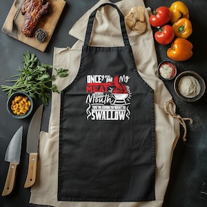 Herren Grillschürze, Grillmeister Schürze, lustiges Geschenk für Männer, Grillmeister Geschenk, lustiges Geschenk für Männer, Chef Grillschürze