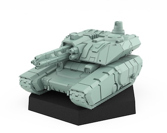 MBT Eurus B | Sir Mortimer Bombito | American Mecha | Compatible with BT and other 6mm Tabletop Wargames