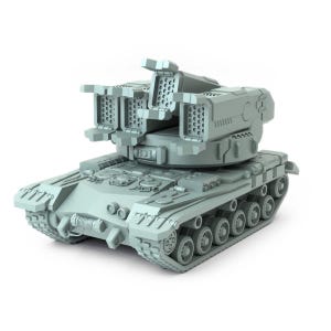 Heavy Carrier LR-X | Sir Mortimer Bombito | American Mecha | Compatible with BT and other 6mm Tabletop Wargames