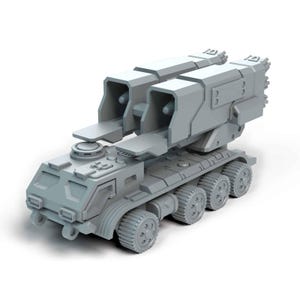 LRMC-M Wheel | Sir Mortimer Bombito | American Mecha | Compatible with BT and other 6mm Tabletop Wargames