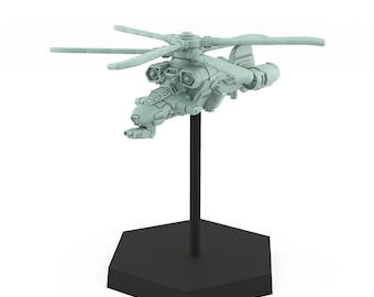 DI Multipurpose VTOL | Sir Mortimer Bombito | American Mecha | Compatible with BT and other 6mm Tabletop Wargames