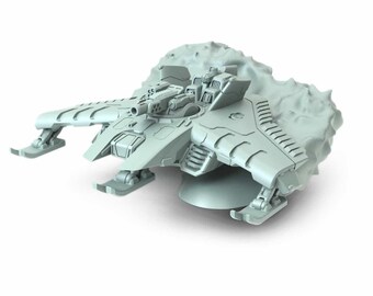 Nisos Attack WiGE | SirMortimer Bombito | Amerikanischer Mecha | Kompatibel mit BT und anderen 6 mm Tabletop Wargames