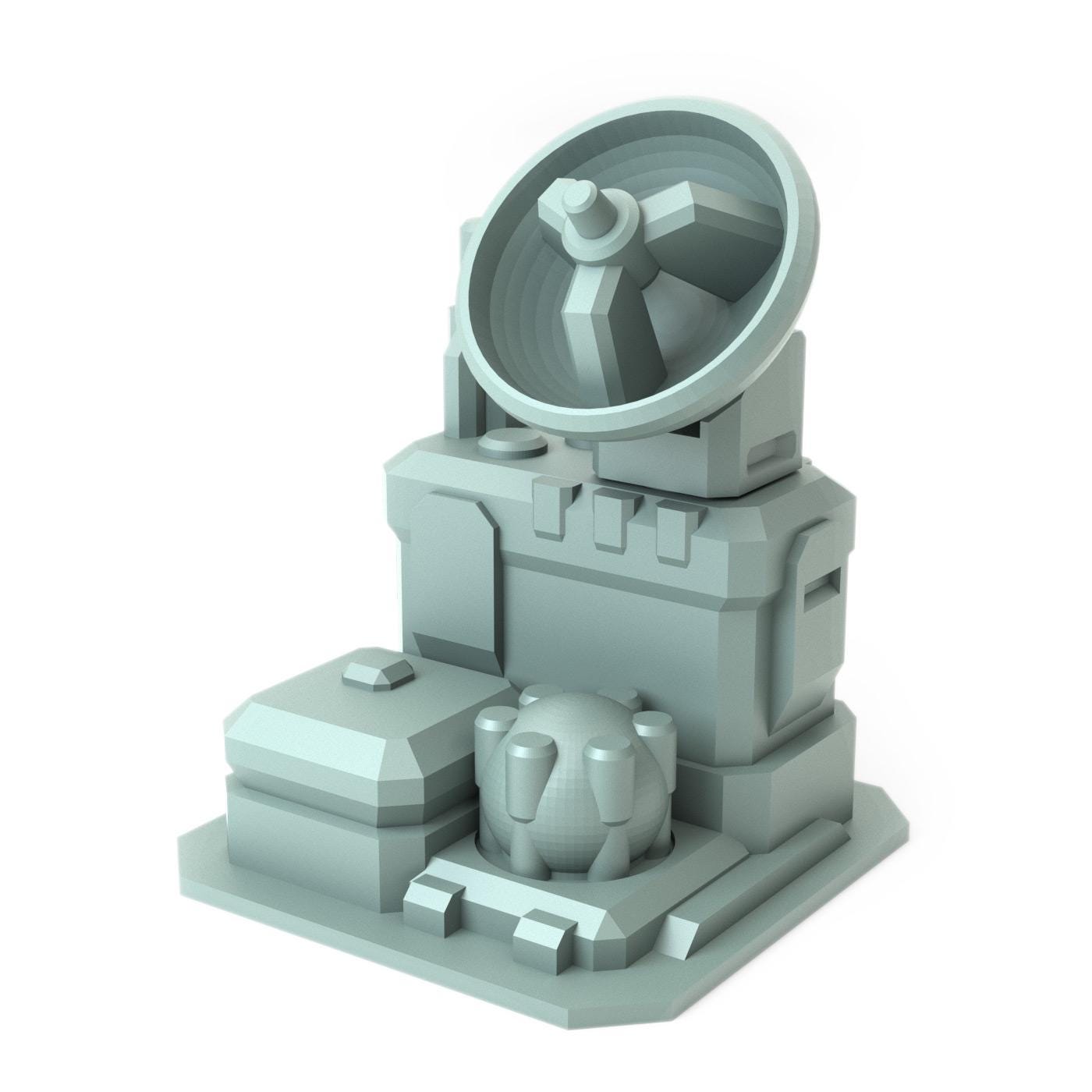 Blitzradar G-X | SirMortimer Bombito | Amerikanischer Mecha | Kompatibel mit BT und anderen 6 mm Tabletop Wargames
