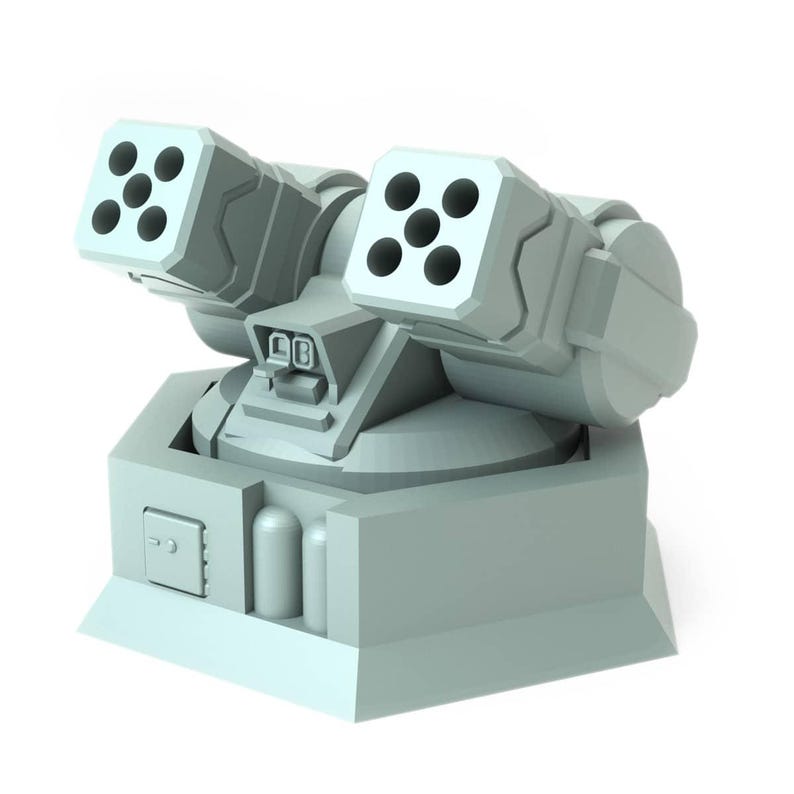 SRM Turret | Sir Mortimer Bombito | American Mecha | Compatible With BT ...