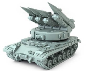Heavy Carrier Missile | Sir Mortimer Bombito | American Mecha | Compatible with BT and other 6mm Tabletop Wargames