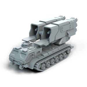 LRMC-M Trak / Sir Mortimer Bombito / Mecha estadounidense / Compatible con BT y otros juegos de guerra de mesa de 6 mm