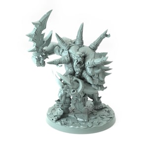 Gromok The War Tyrant A - Miniature by Cast n Play | RPG | Role Playing | DnD