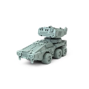 Striker SR-LR 2 / Sir Mortimer Bombito / Mecha estadounidense / Compatible con BT y otros juegos de guerra de mesa de 6 mm