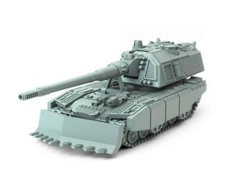 Löwe 3A11 H | SirMortimer Bombito | Amerikanischer Mecha | Kompatibel mit BT und anderen 6 mm Tabletop Wargames