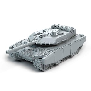 Leopard 3A11 Itarus | Sir Mortimer Bombito | American Mecha | Compatible with BT and other 6mm Tabletop Wargames