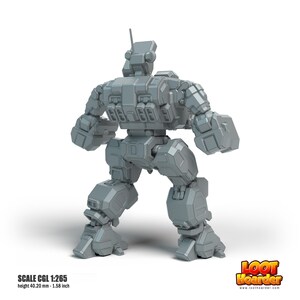 Hellspawn HSN-7D Battletech Mechwarrior Miniatures - Etsy