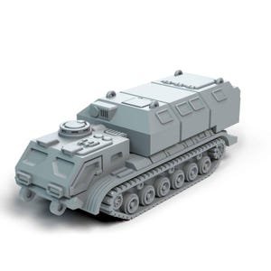 Burro B-Trak | Sir Mortimer Bombito | American Mecha | Compatible with BT and other 6mm Tabletop Wargames